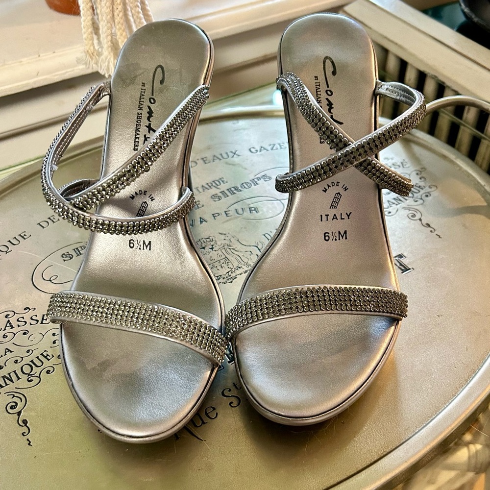 Italian strappy heels